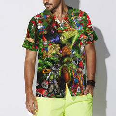 Gnome Hippie Hawaiian Shirt - Hyperfavor