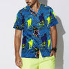 Seamless Hockey Pattern Hawaiian Shirt - Hyperfavor