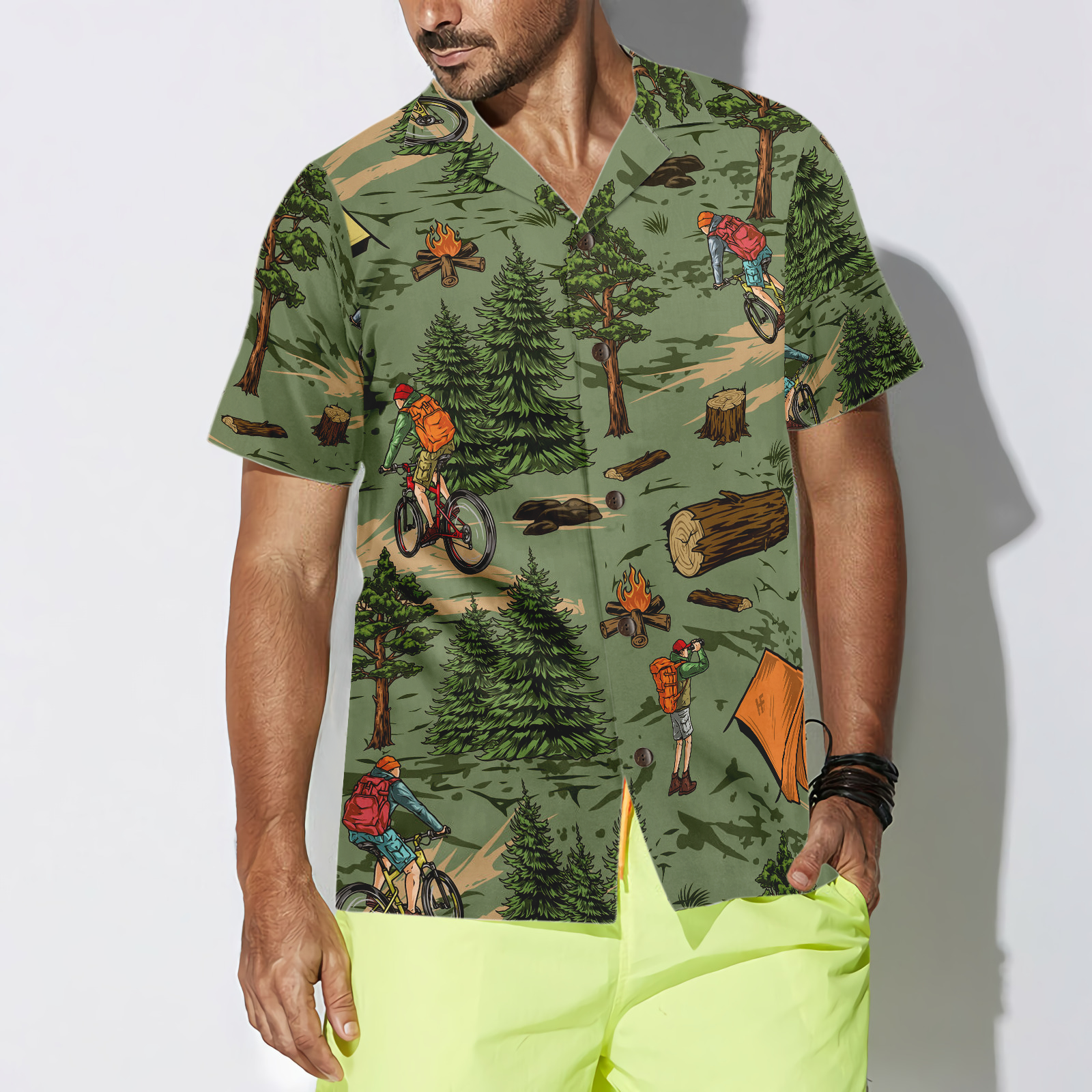 I Don't Need Therapy I Just Need To Go Camping Hawaiian Shirt - Hyperfavor