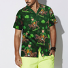 St Patrick's Day Dinosaur Custom Hawaiian Shirt - Hyperfavor