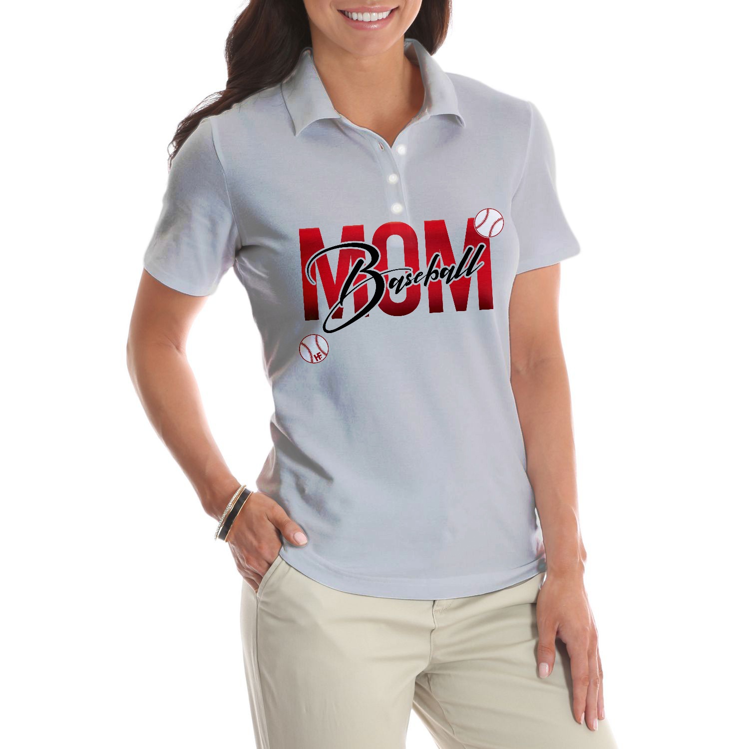 Live Life By The Seams Short Sleeve Women Polo Shirt, Baseball Mom Polo Shirt, Cool Baseball Shirt For Ladies - Hyperfavor