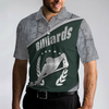 Billiards Steel Pattern Polo Shirt, Cool Pool Player Billiards Shirt For Men - Hyperfavor