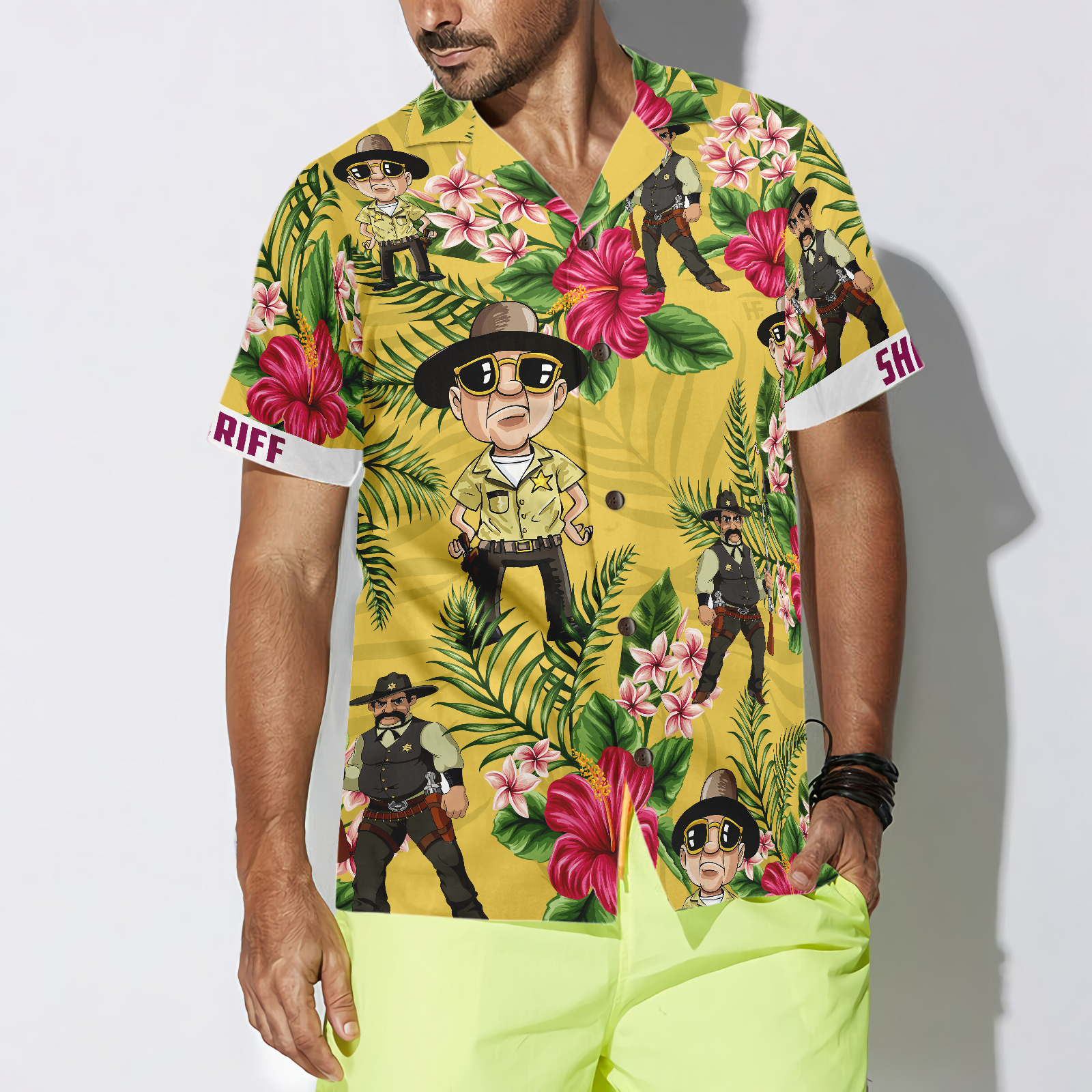 Proud Sheriff Hawaiian Shirt - Hyperfavor