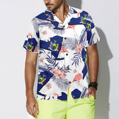 New York Made In Long Time Hawaiian Shirt - Hyperfavor