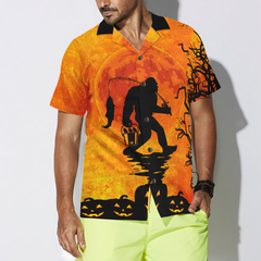 Big Foot Has Been Ready For Halloween Hawaiian Shirt, Unique Halloween Shirt For Men And Women - Hyperfavor