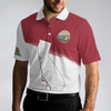 California Flag & Map Short Sleeve Polo Shirt, Eureka Patriotic Polo Shirt, Best Golf Shirt For Men - Hyperfavor