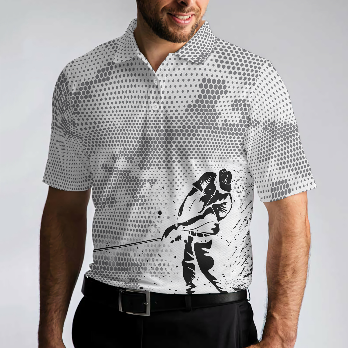 May The Course Be With You Golf Polo Shirt - Hyperfavor