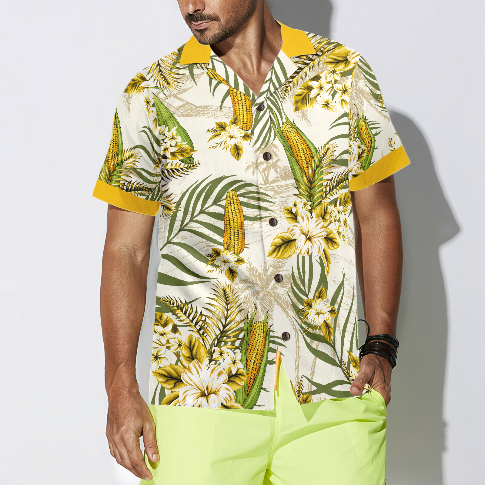 Farmer Corn Hawaiian Shirt - Hyperfavor