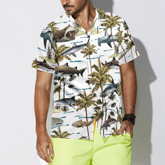 Shark Collection Hawaiian Shirt - Hyperfavor