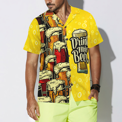 Drink More Beer Hawaiian Shirt - Hyperfavor