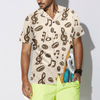 Music Note And Sloth Shirt For Men Hawaiian Shirt - Hyperfavor