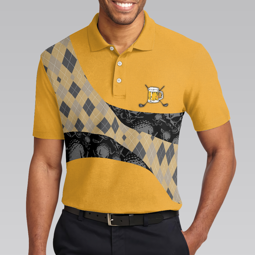 There Is Nothing A Beer And Golf Can't Fix Polo Shirt - Hyperfavor