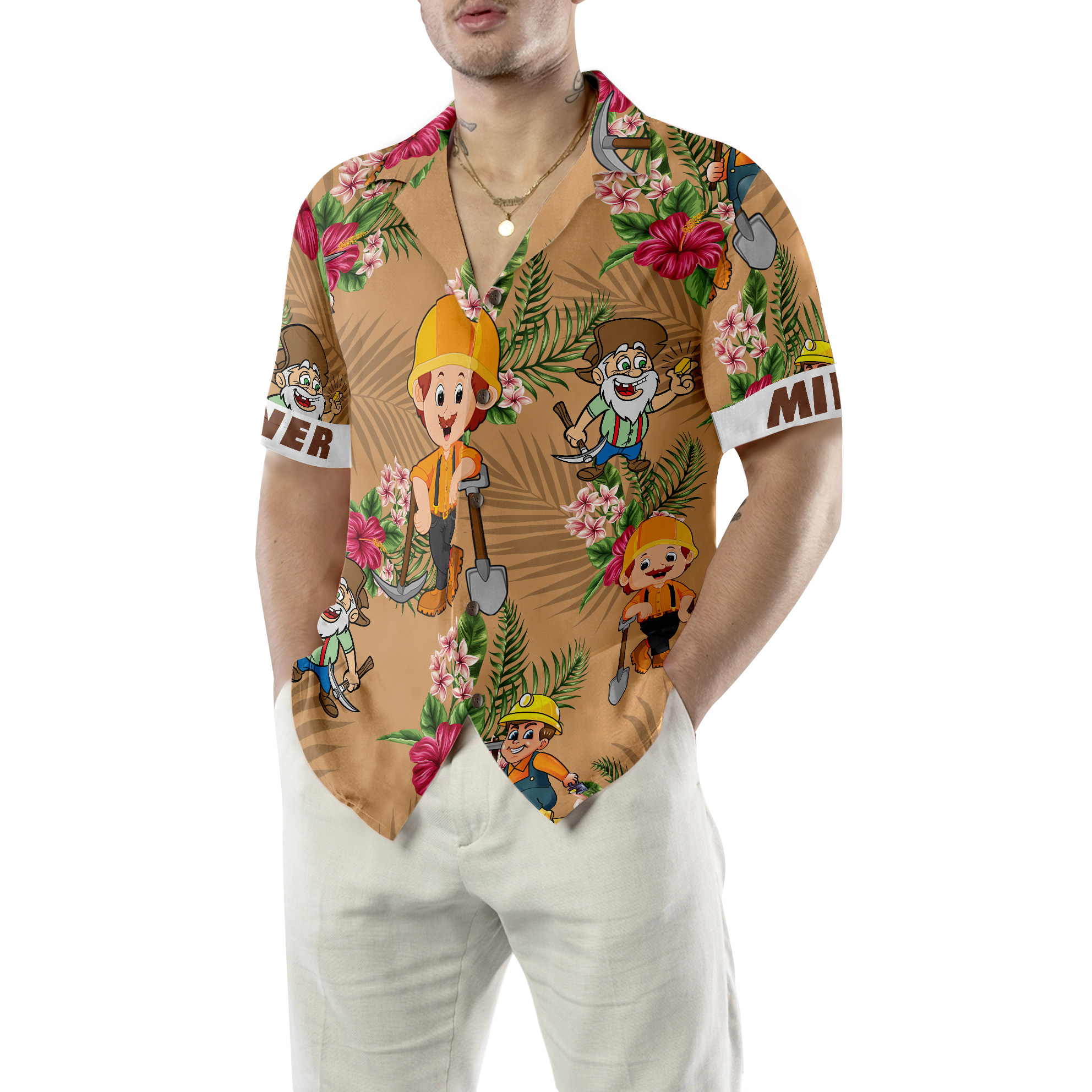 Miner Proud Hawaiian Shirt - Hyperfavor