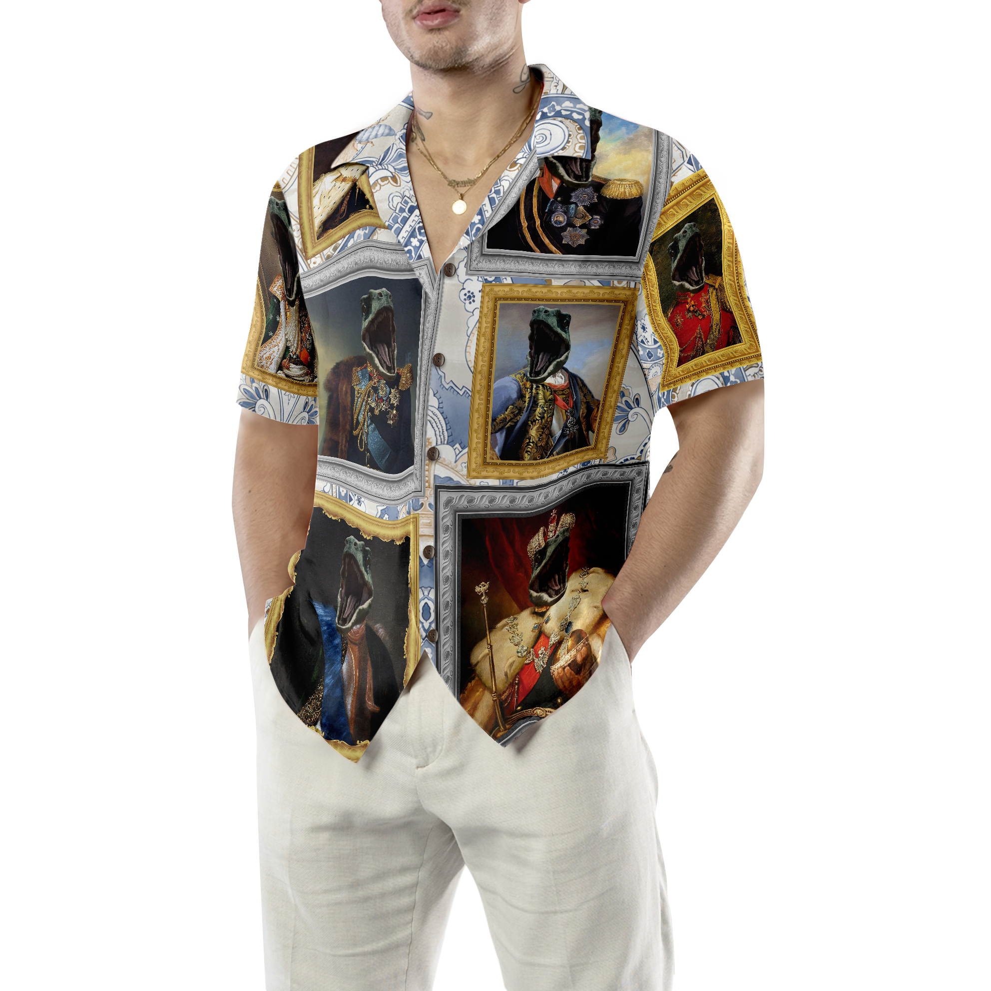 Noble Cat Custom Hawaiian Shirt - Hyperfavor