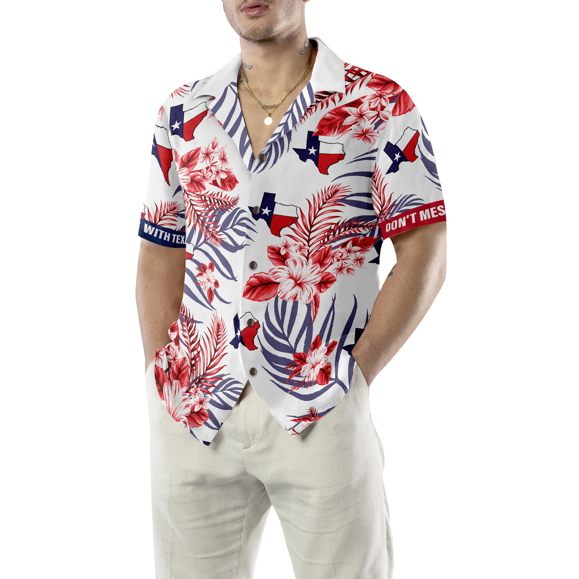 Texas Proud Hawaiian Shirt - Hyperfavor