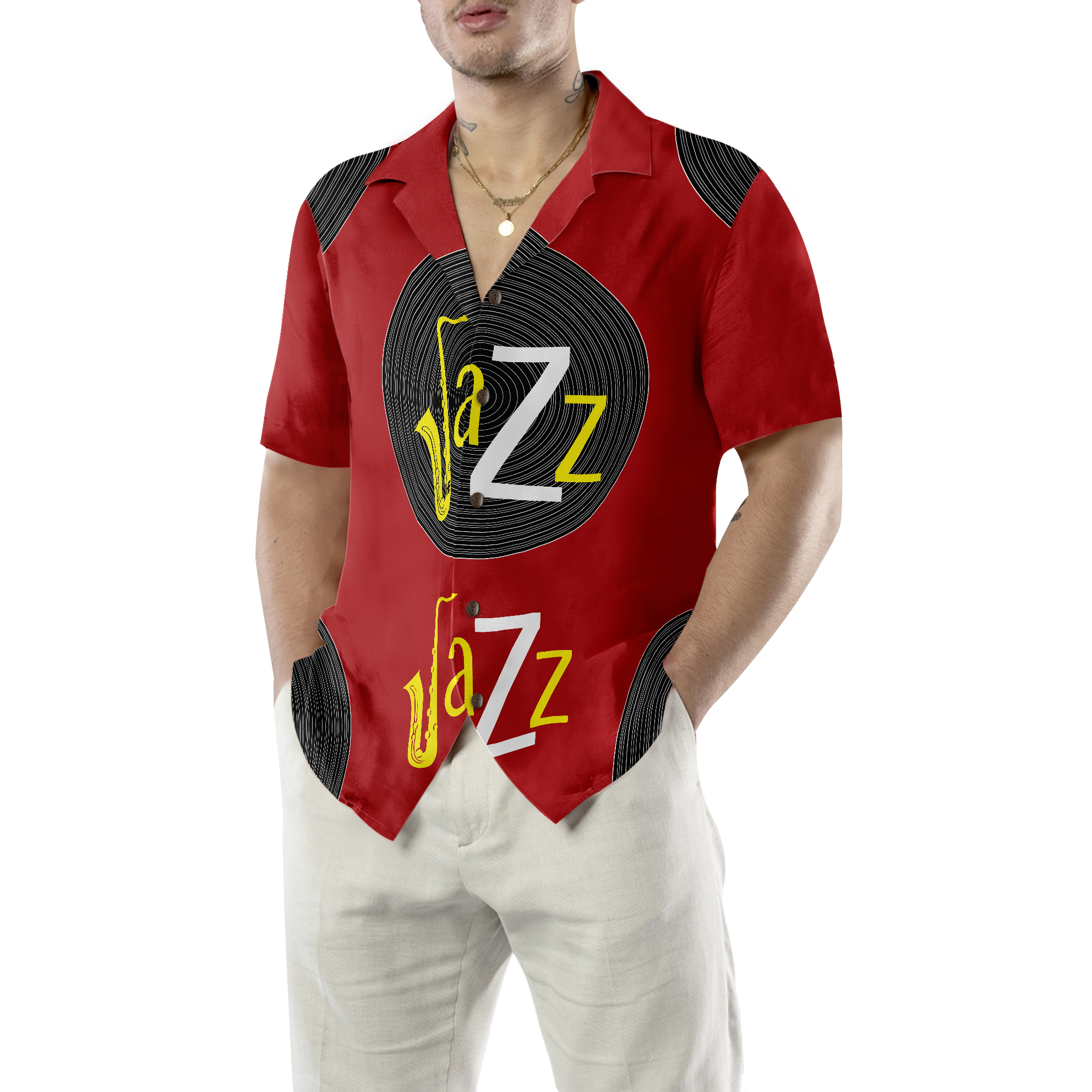 World Of Jazz Shirt For Men Hawaiian Shirt - Hyperfavor