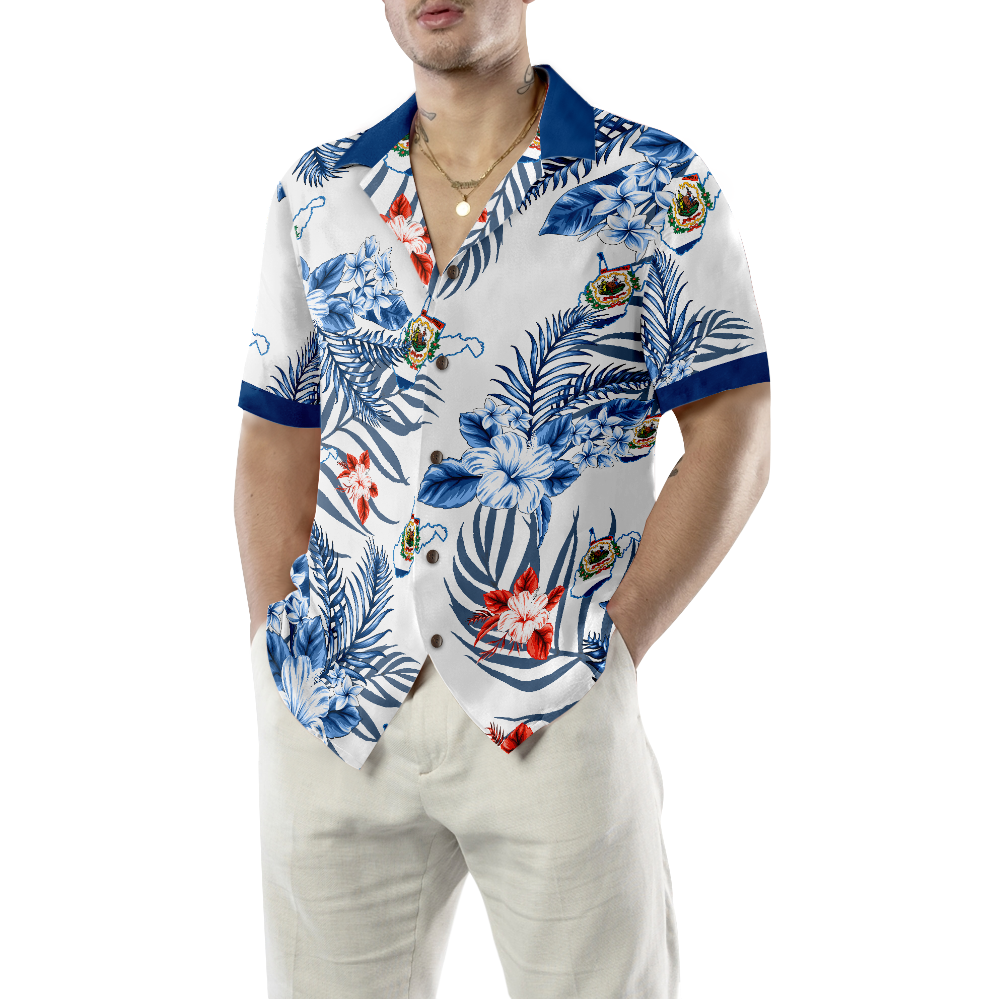 West Virginia Proud Hawaiian Shirt - Hyperfavor