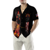 Mr Bones 8 Ball American Flag Billiards Hawaiian Shirt - Hyperfavor
