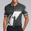 Life Is Full Of Important Choices Golf Polo Shirt, Black Golfing Pattern Polo Shirt, Best Golf Shirt For Men - Hyperfavor