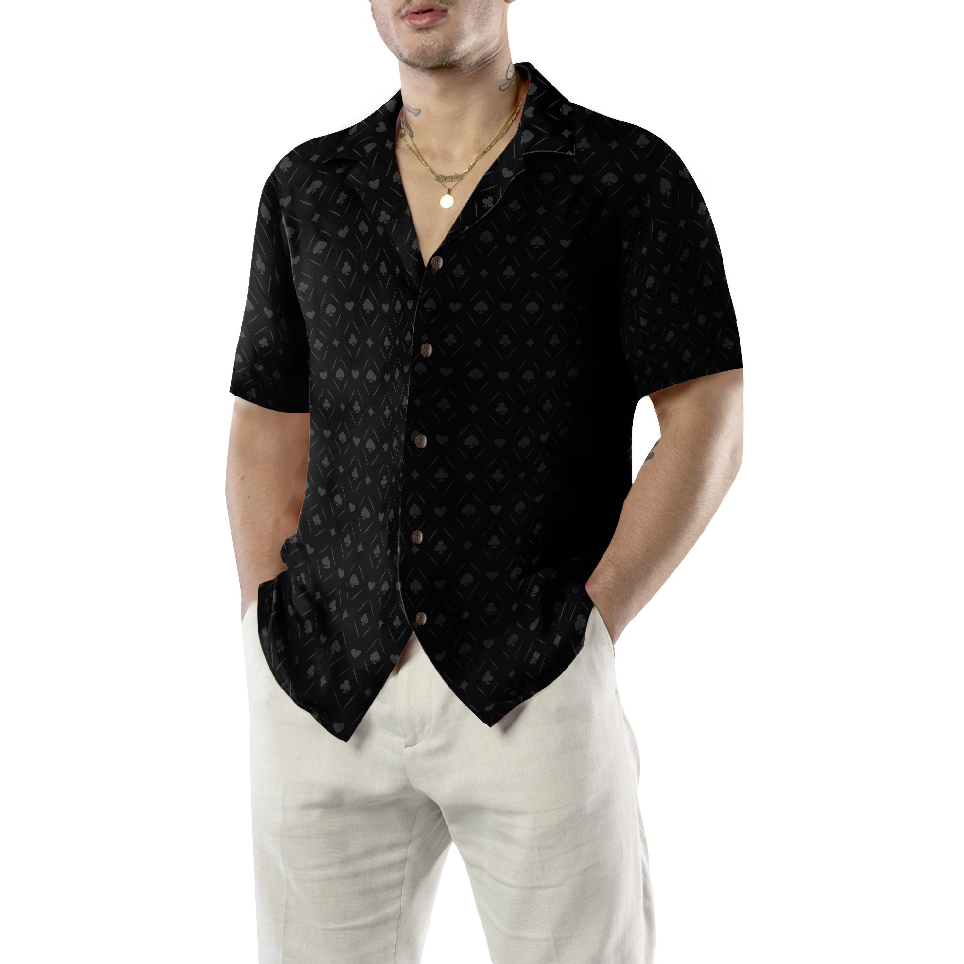 Gambling Poker Card Hawaiian Shirt - Hyperfavor