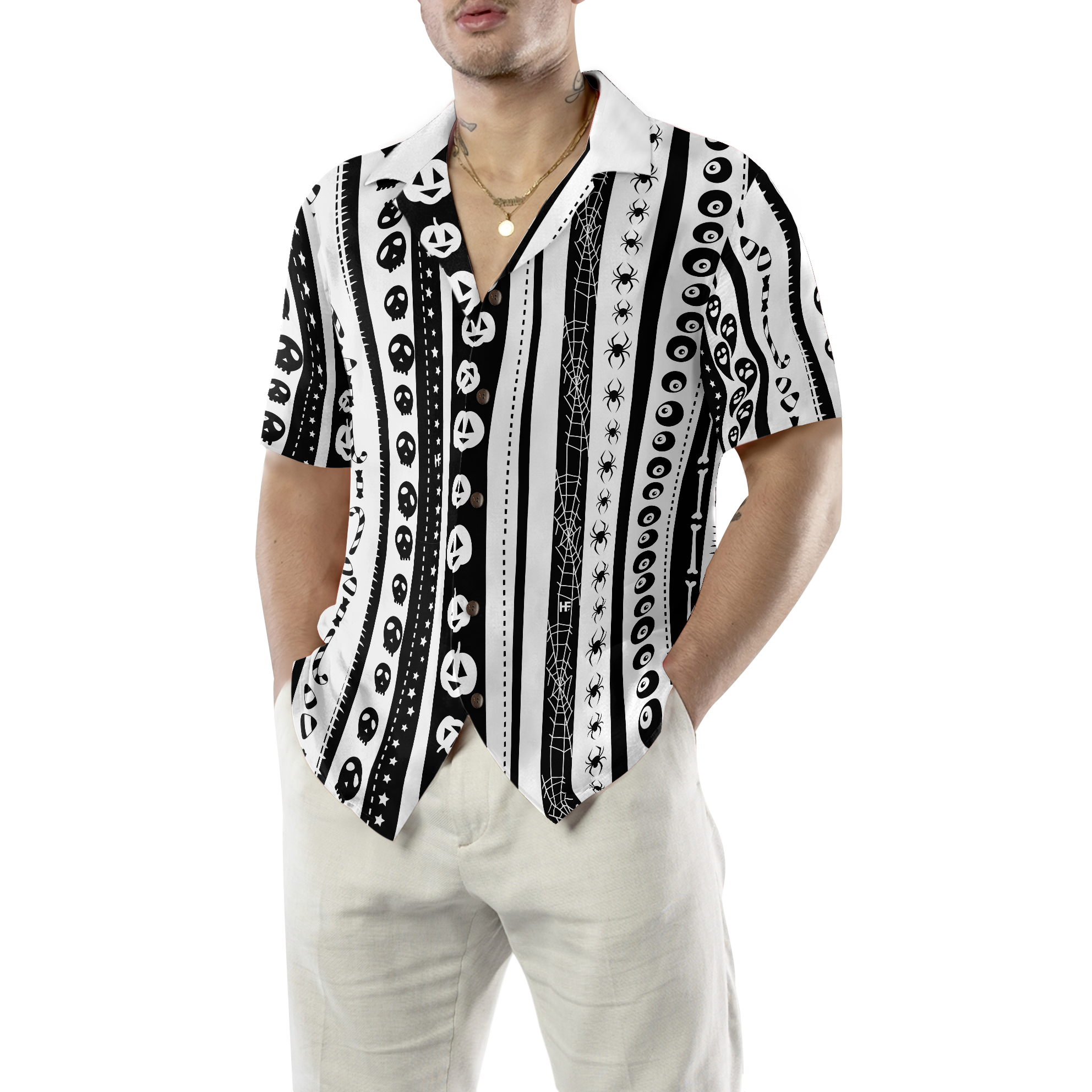 Casual Halloween Shirt Hawaiian Shirt - Hyperfavor