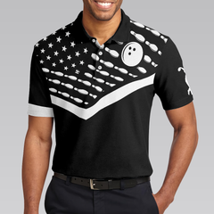 Spear Swear Drink Repeat Bowling Polo Shirt - Hyperfavor