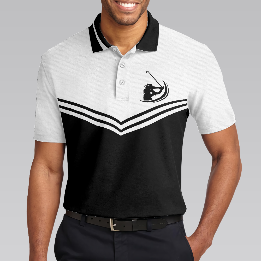 Swing Hard In Case You Hit It Short Sleeve Polo Shirt, Polo Shirts For Men And Women - Hyperfavor