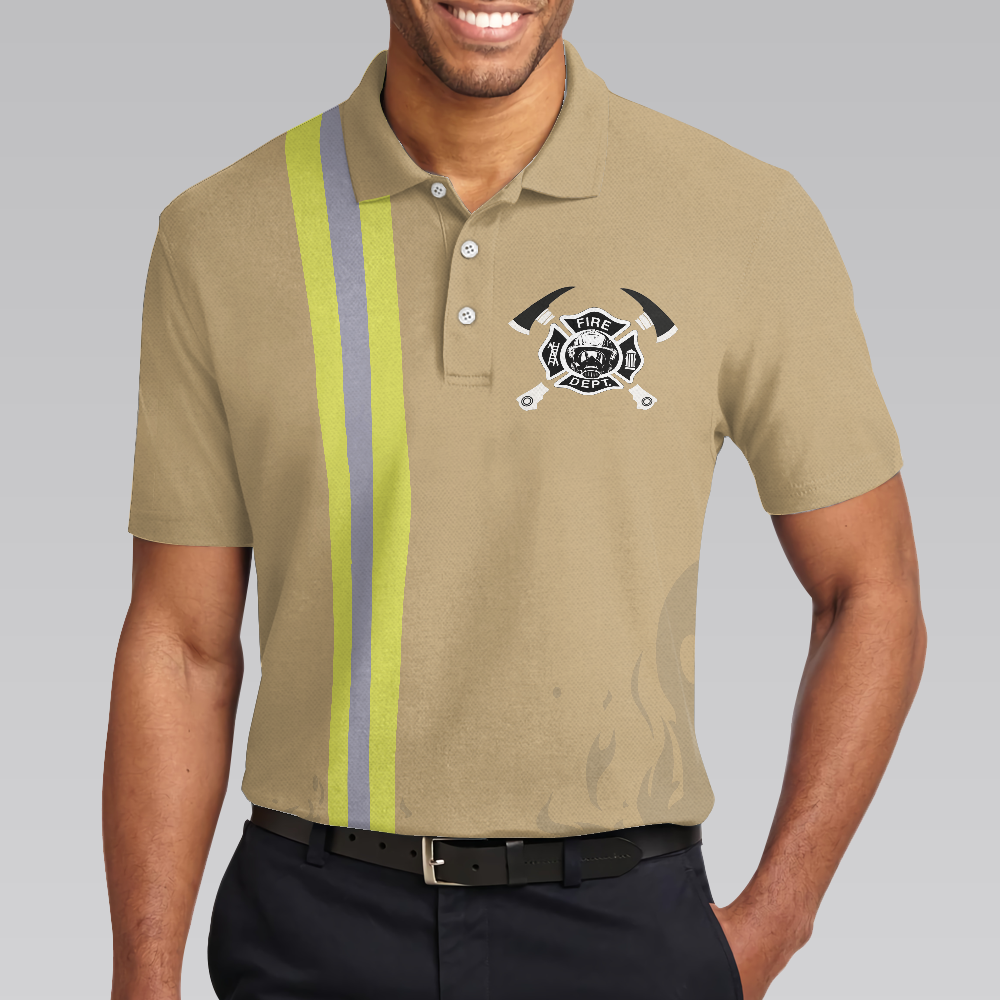 Being A Firefighter Is A Choice Short Sleeve Polo Shirt, Retired Firefighter Polo Shirt, Best Firefighter Shirt For Men - Hyperfavor