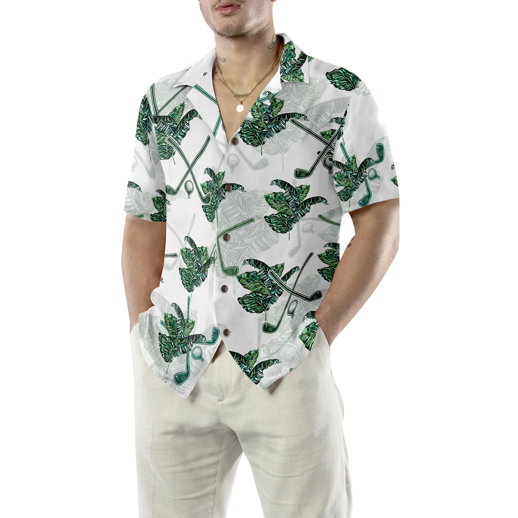 Tropical Golf 2 Hawaiian Shirt - Hyperfavor