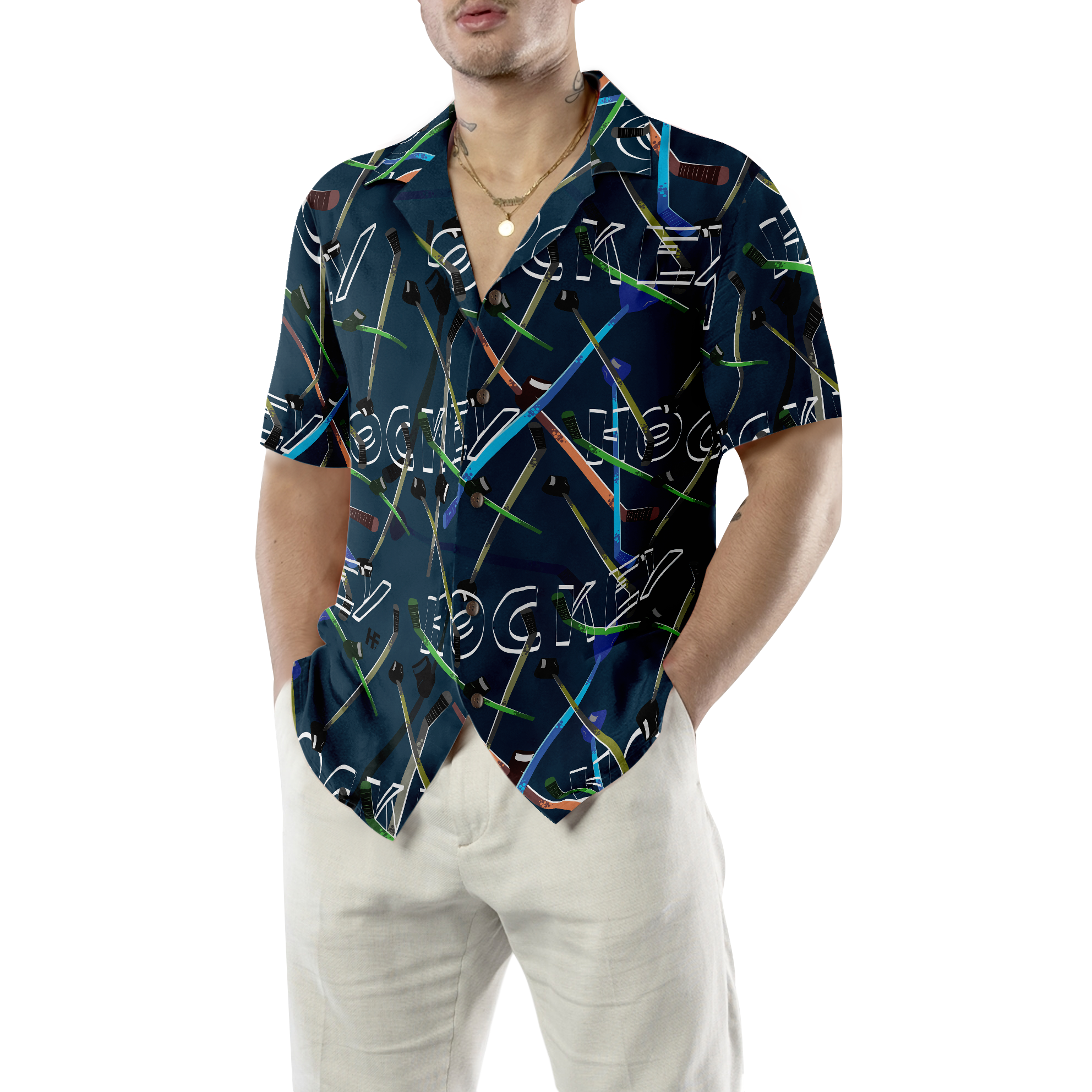 Endless Hockey Hawaiian Shirt - Hyperfavor