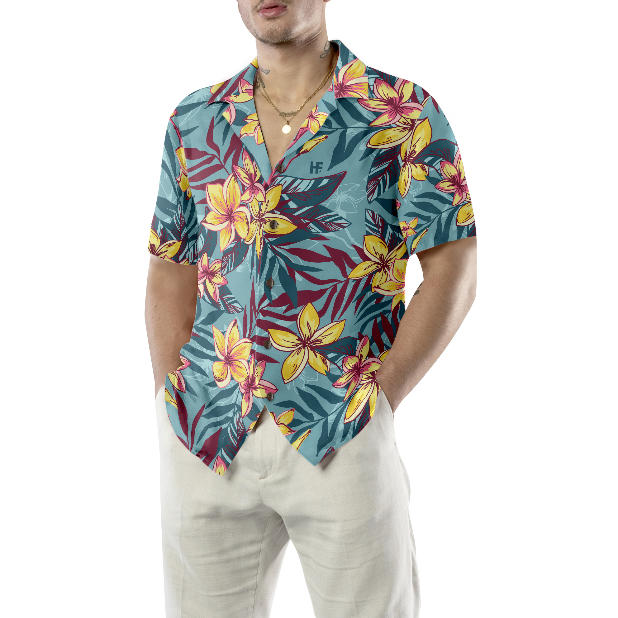 Floral Flower 27 Hawaiian Shirt - Hyperfavor