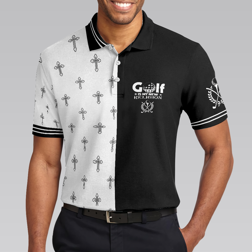 Golf Is My New Religion Polo Shirt - Hyperfavor