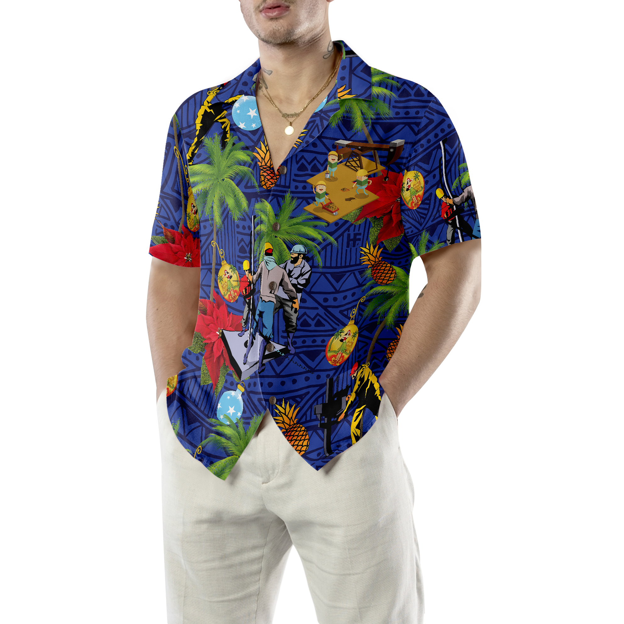 Oil Field Life Hawaiian Shirt - Hyperfavor