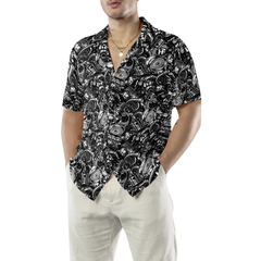 Auto Mechanic Seamless Pattern Hawaiian Shirt - Hyperfavor