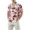 Tropical Red Tractor Hawaiian Shirt - Hyperfavor