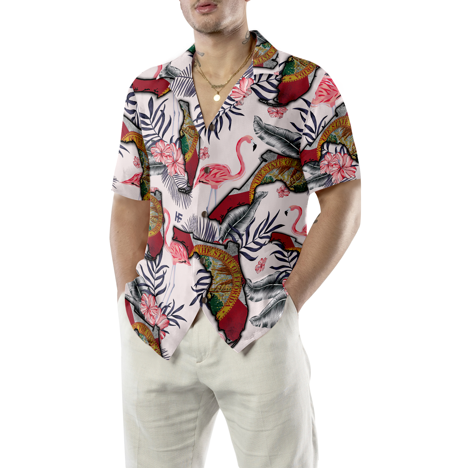 Florida Made In Long Time Hawaiian Shirt - Hyperfavor