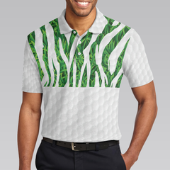 Tiger Pride Lawn Care Tiger Pattern Golf Polo Shirt - Hyperfavor