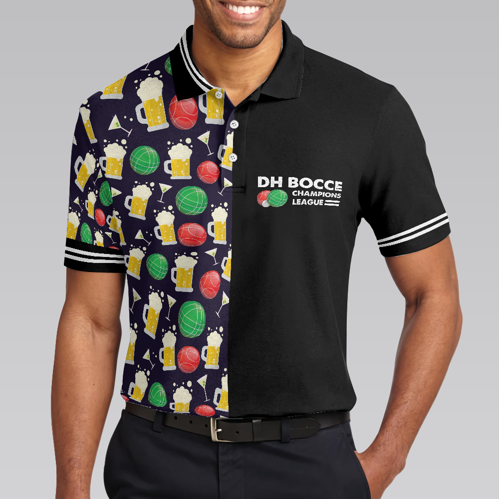 DH BOCCE Champions League Polo Shirt - Hyperfavor