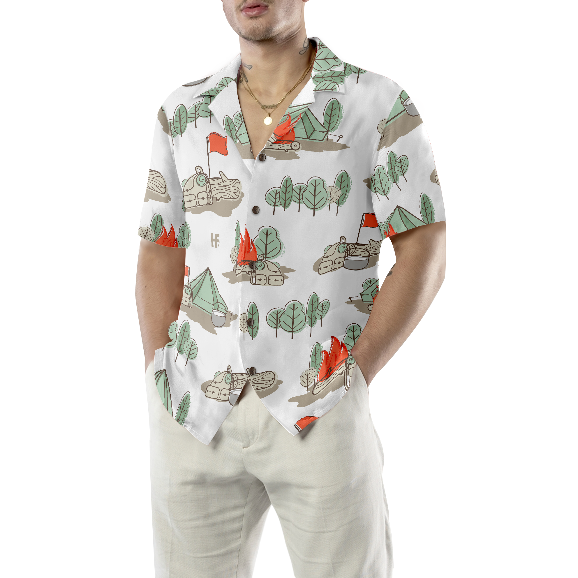 I Just Want To Drink Beer Go Camping And Take Naps Hawaiian Shirt - Hyperfavor