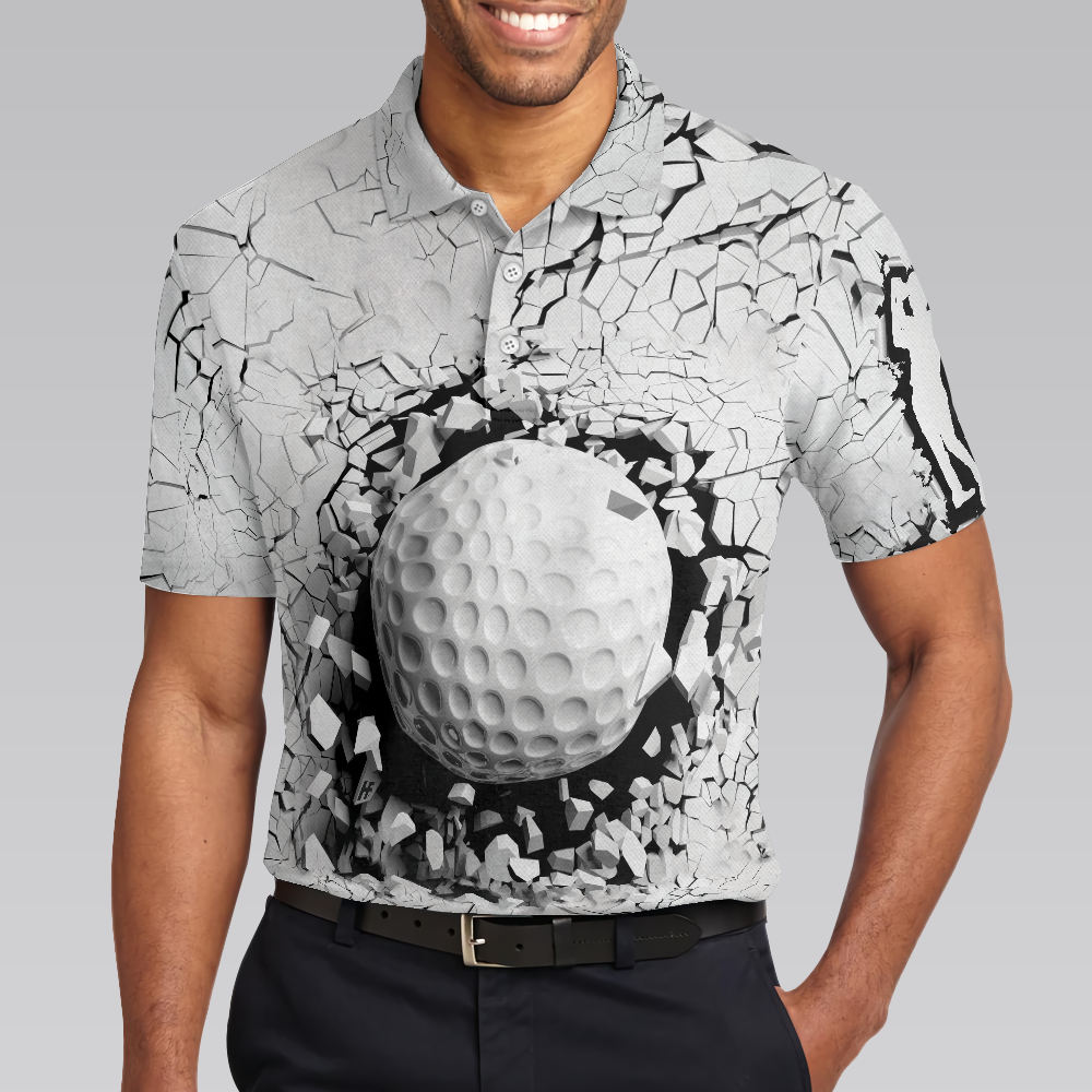 Elegant And Unique Golf Breaker Golf Polo Shirt, Best Gift For Golfers - Hyperfavor