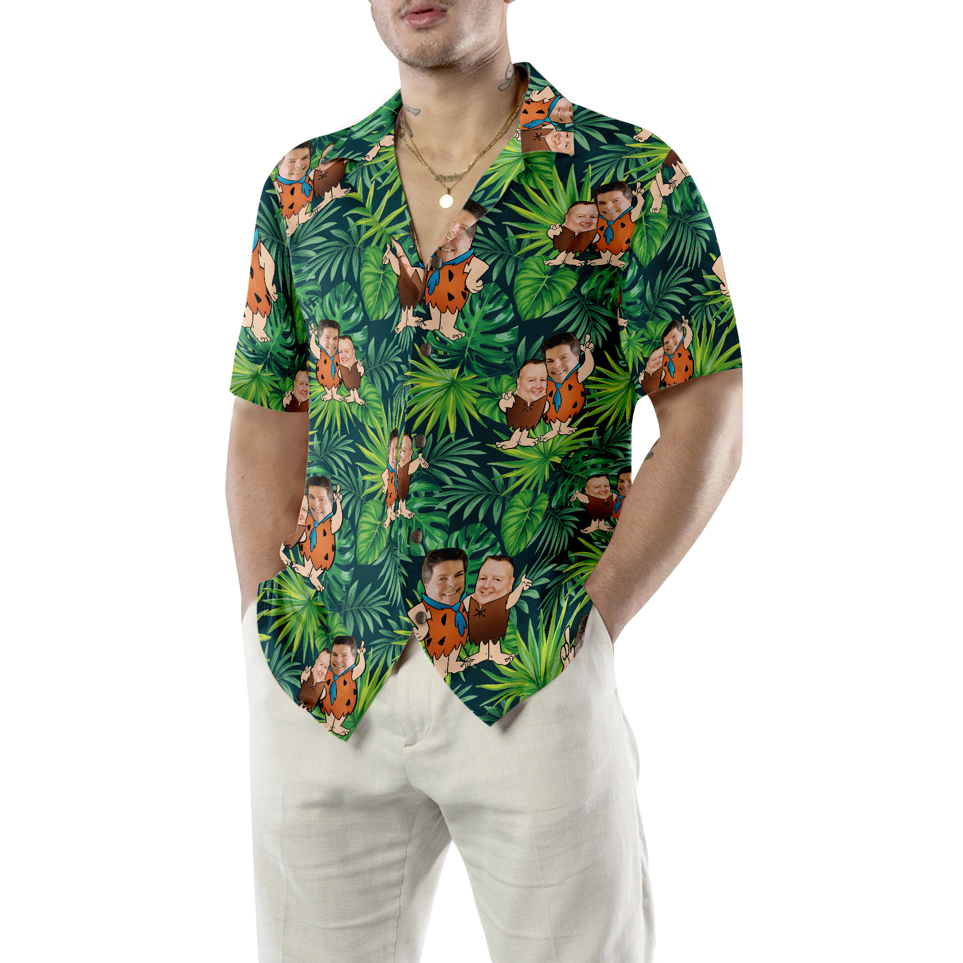 Customize Cartoon Hawaiian Shirt - Hyperfavor