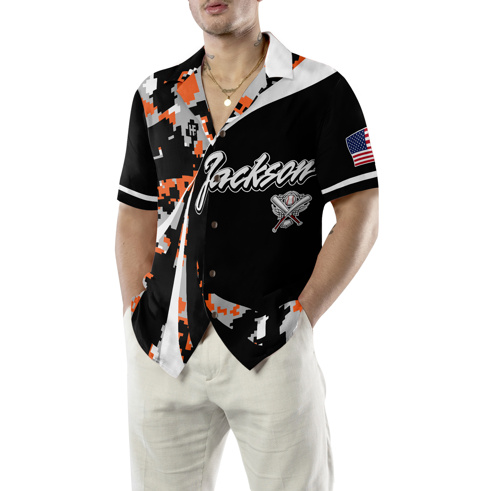 Unique Baseball Custom Hawaiian Shirt - Hyperfavor