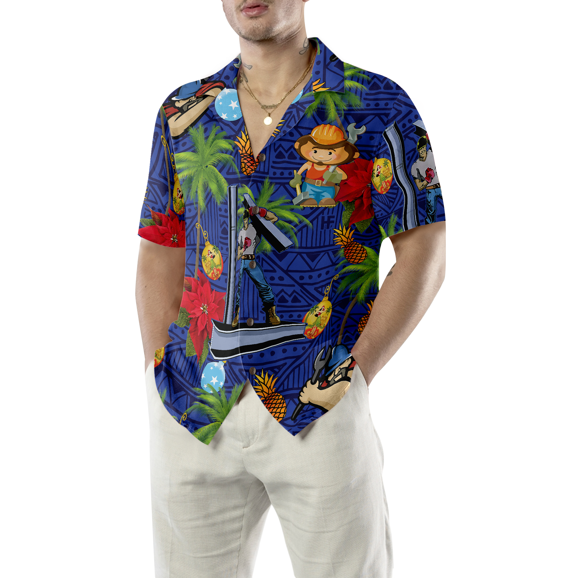 Ironworker Proud Hawaiian Shirt - Hyperfavor