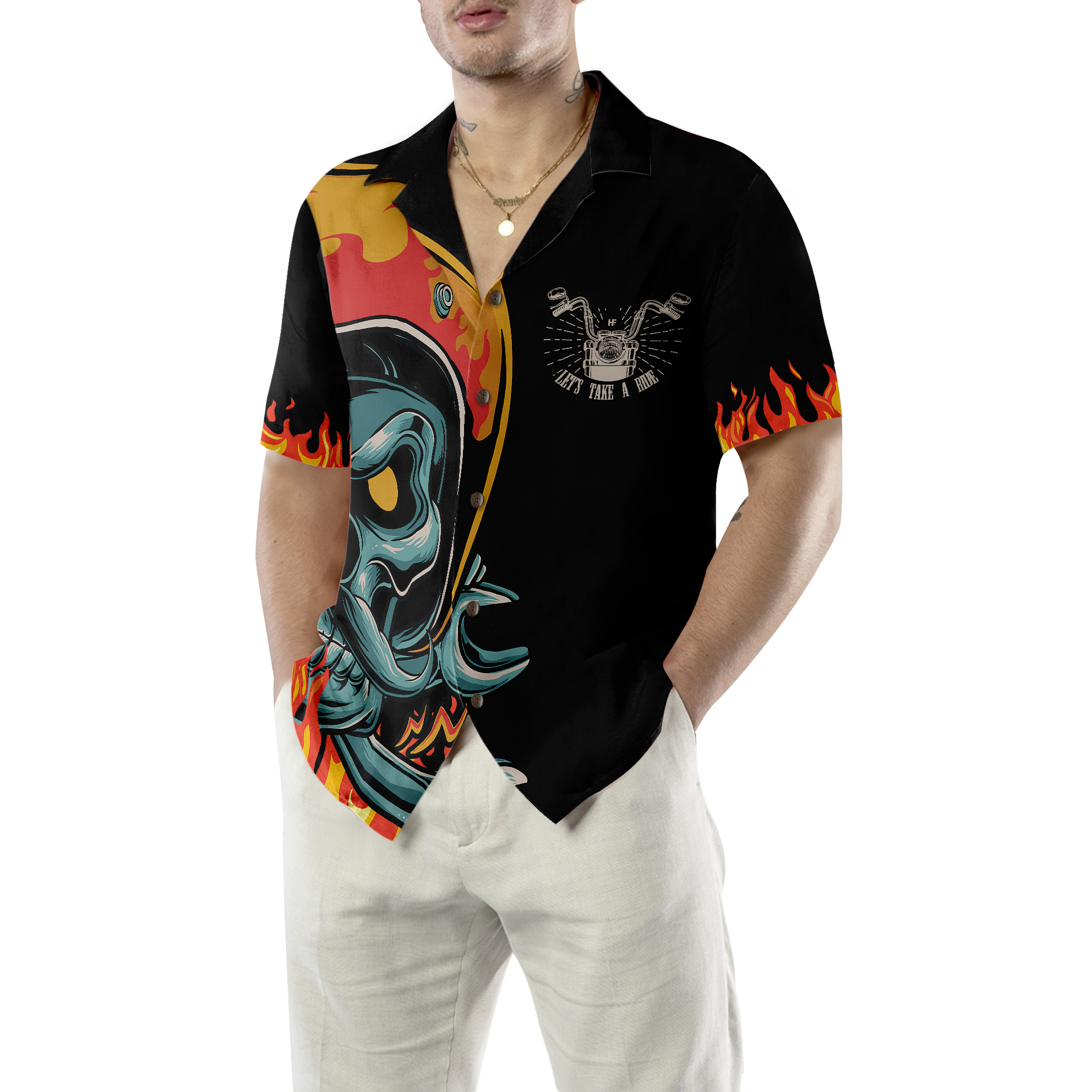 Have Your Own Biker Hawaiian Shirt - Hyperfavor