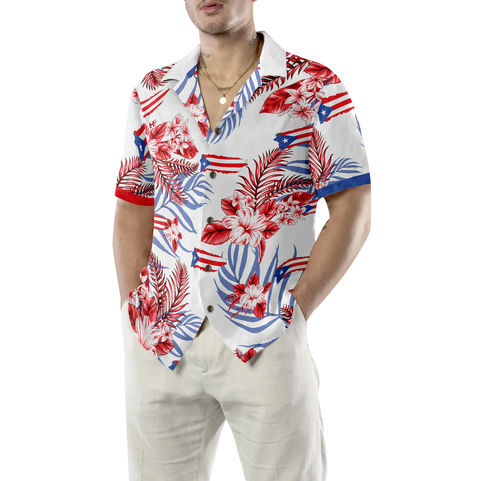 Puerto Rico Hawaiian Shirt - Hyperfavor