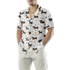 Dachshund Seamless Pattern Adorable Pets Hawaiian Shirt - Hyperfavor