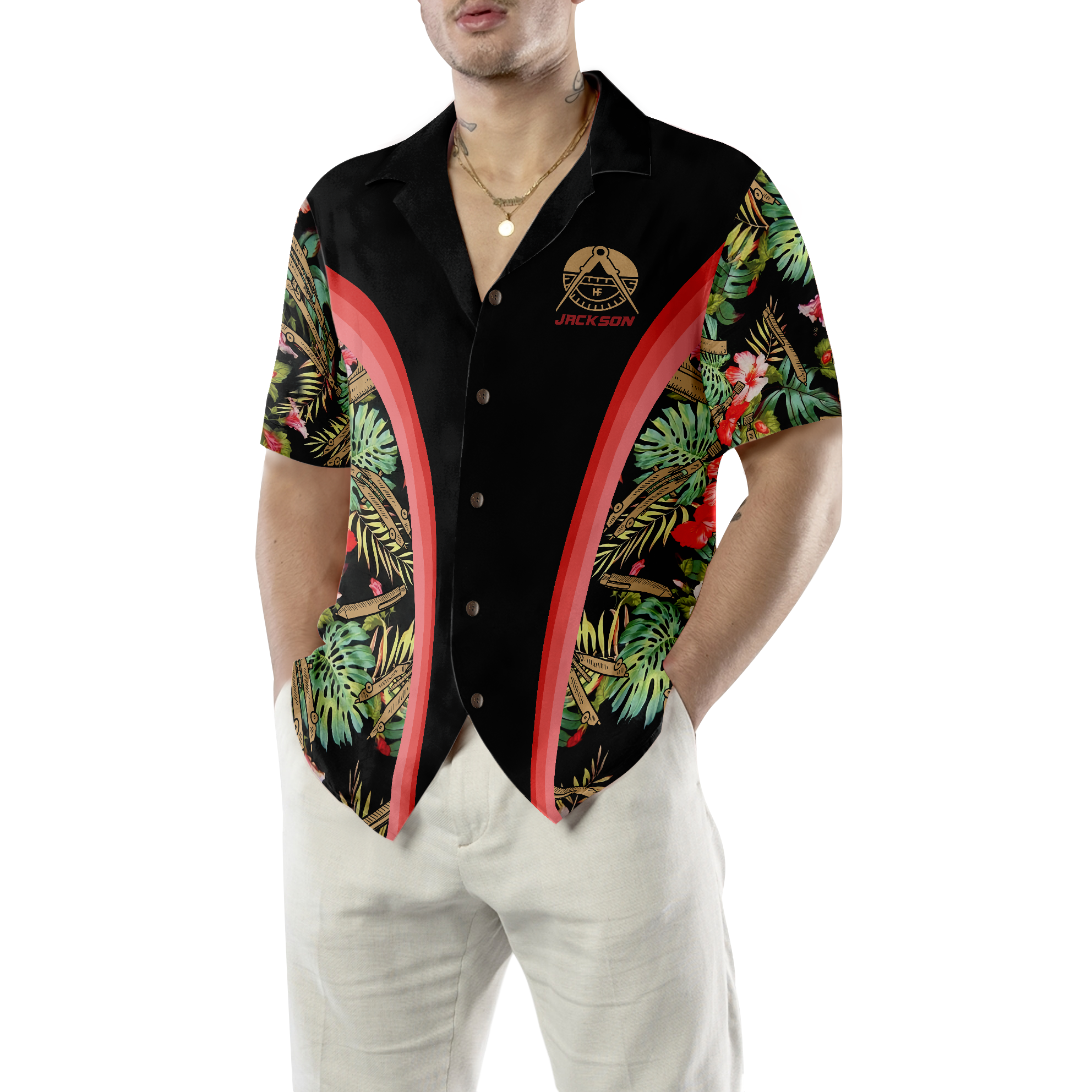 Architect Tropical Custom Hawaiian Shirt - Hyperfavor