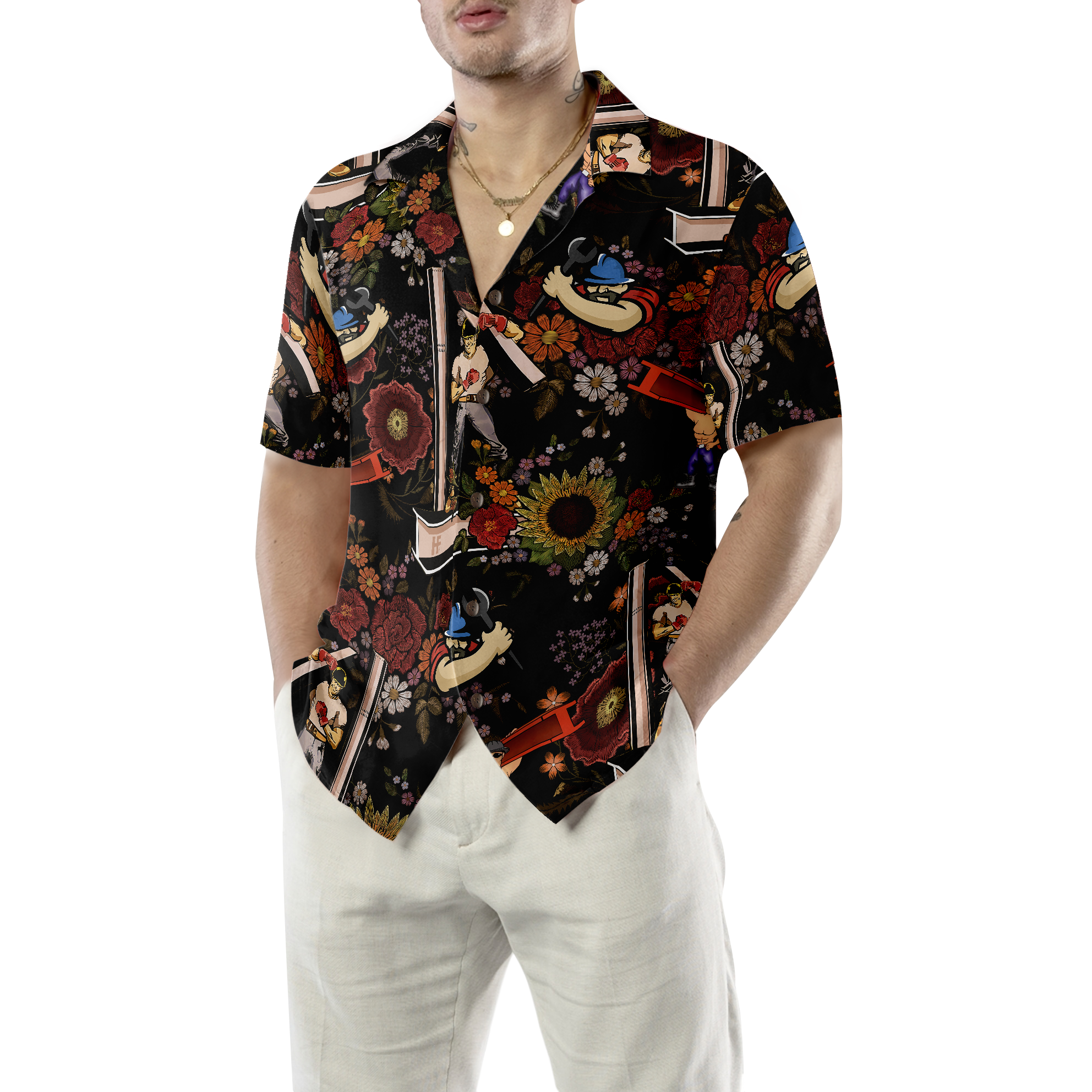 Ironworker Proud 2 Hawaiian Shirt - Hyperfavor