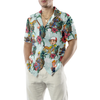 Carpenter Pineapple Seamless Pattern Hawaiian Shirt - Hyperfavor