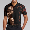 Bowl Curse Polo Shirt, Skull Bowling Polo Shirt Design For Bowlers, Spooky Halloween Bowling Gift Idea - Hyperfavor